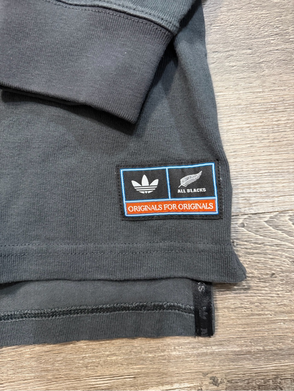Adidas Originals x All Blacks Heritage Rugby Polo Mens KG4638 - Picture 2 of 8